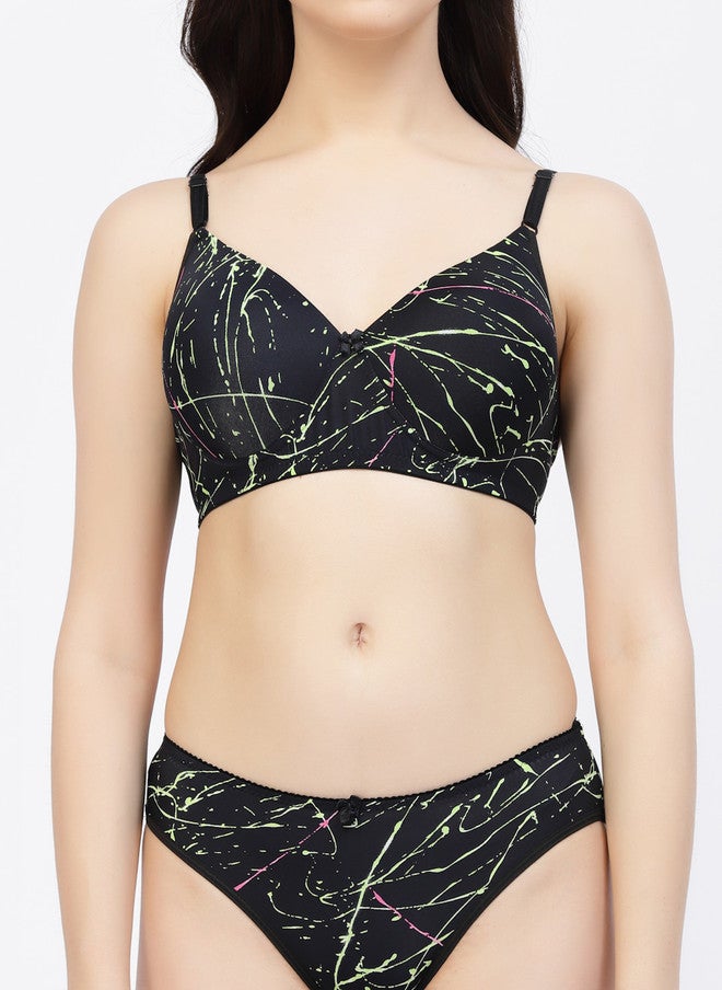 CUKOO Printed Lingerie Set - Image 5